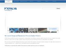 Tablet Screenshot of poly-nova.com